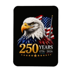 Imán 250 años Aniversario 250 de Estados Unidos Patriót