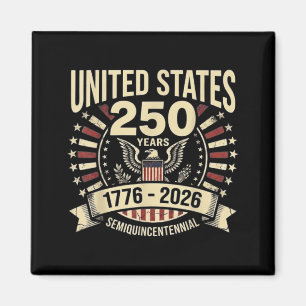 Imán 250 Años Aniversario América EEUU 4 de Julio