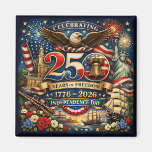 Imán 250 Años de Libertad (1776–2026)