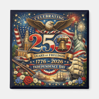 Imán 250 Años de Libertad (1776–2026)