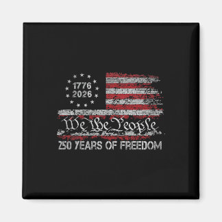 Imán 250 Años De Libertad 1776 2026 Bandera De EEUU Cum