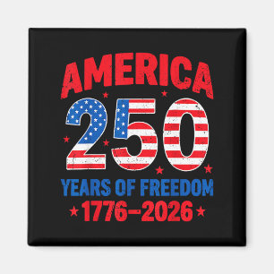 Imán 250 años de libertad aniversario 250 Estados Unido