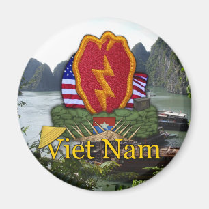 Imán 25.ª División de Infantería de Vietnam veteranos d
