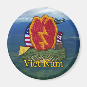 Imán 25.ª división de infantería veteranos de vietnam M