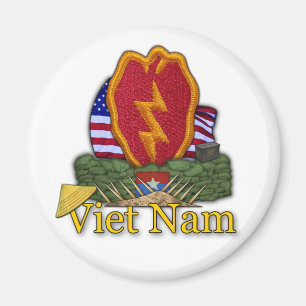 Imán 25.ª división de infantería vietnam vc rvn vets Ma