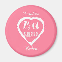 25° aniversario boda plata tradicional