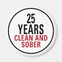 25 años limpios y sobrios