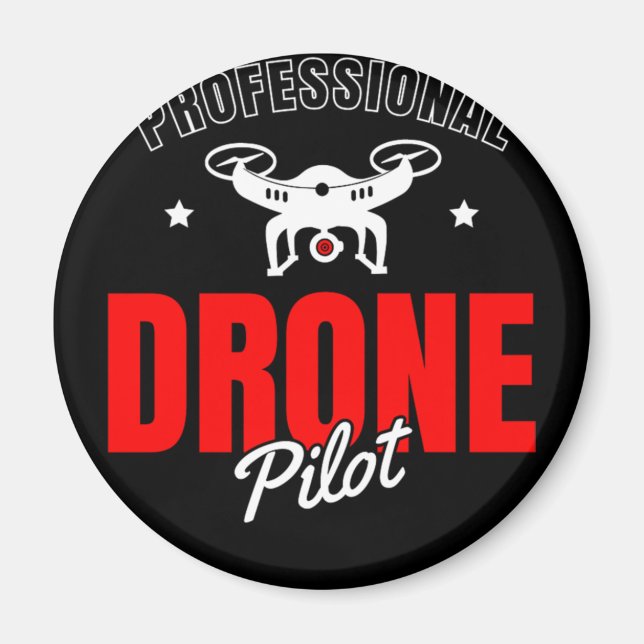 Imán 25.Drones para un piloto de drones (Frente)