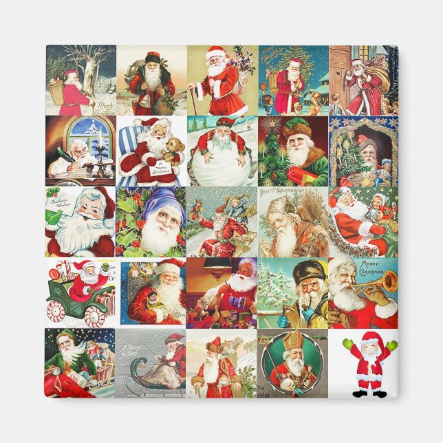 Imán 25 Santas Magnet (Frente)