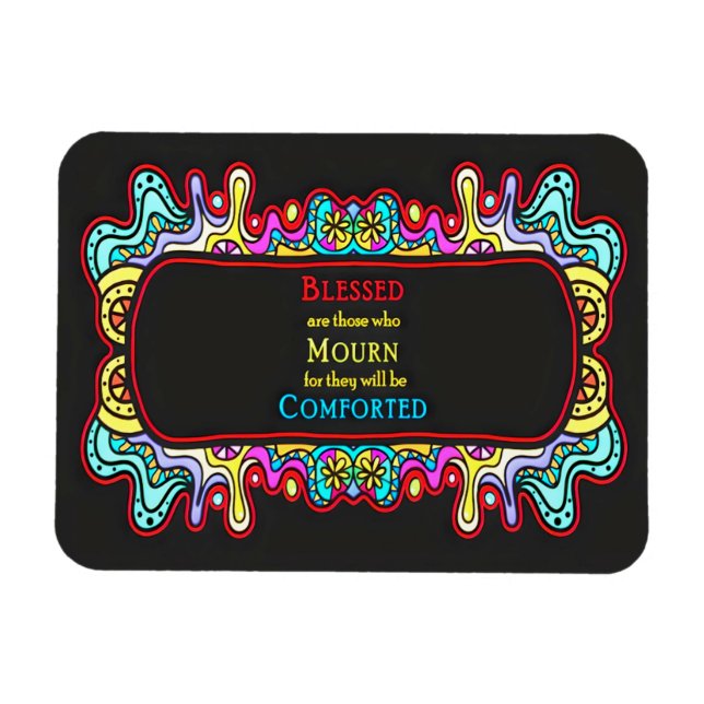 Imán 2.ª Beatitud - Los que lloran (Horizontal)