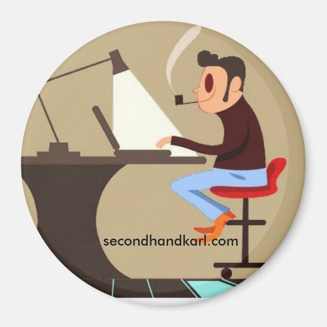 Imán 2.º imán, 3-in. (Frente)