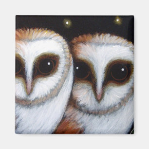 Imán 2 BARN OWLS Magnet