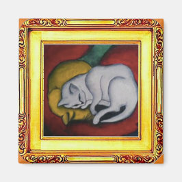 Imán 2 gatos por Franz Marc