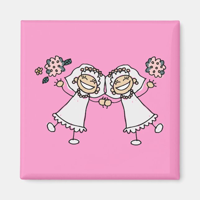 Imán 2 novias (Frente)