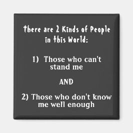 Imán 2 Tipos de personas en este mundo