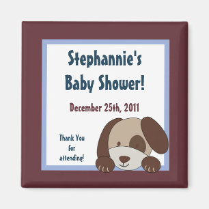 Imán 2"x2" Favorito Magnet Lil League Puppy Dog Sports