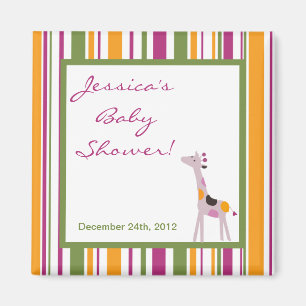Imán 2"x2" Magnet Favor Sweet Safari