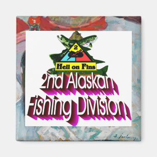Imán 2da División de Pesca de Alaska Infierno en las Al