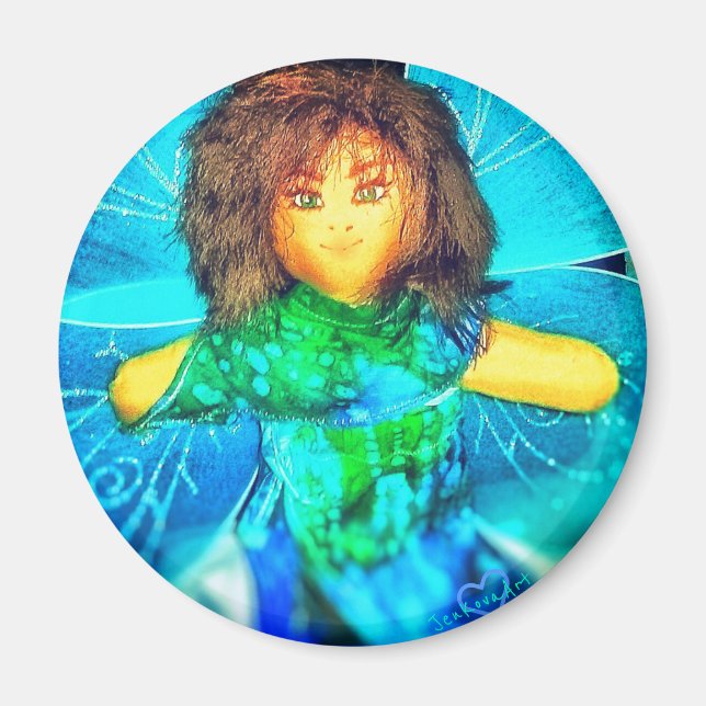 IMÁN 2FAERY DOLL BLUE MAGNET (Frente)