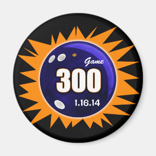 Imán 300 Naranja de juego perfecto y azul