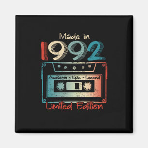 Imán 30 años de regalo hecho en Cassette en 1992
