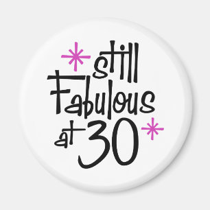 Imán 30 cumpleaños