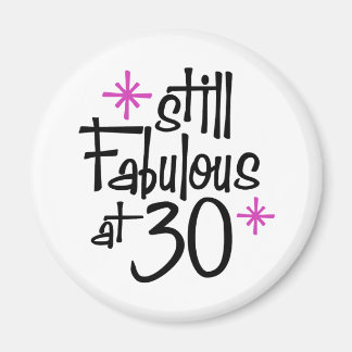 Imán 30 cumpleaños
