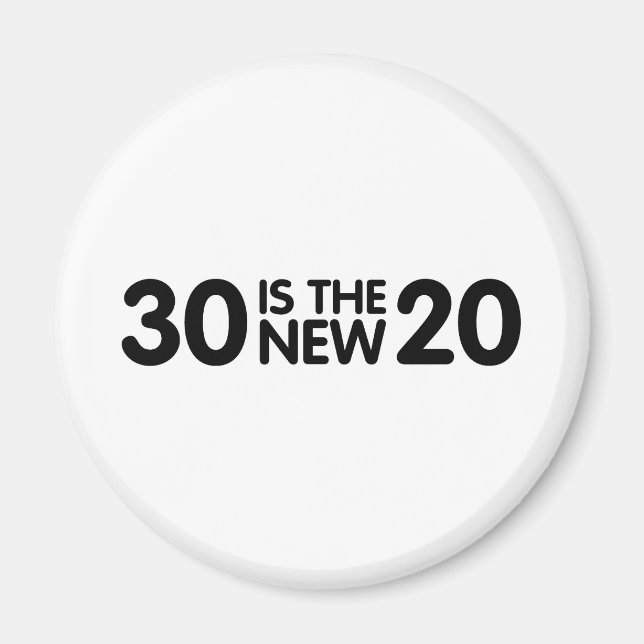 Imán 30 cumpleaños (Frente)