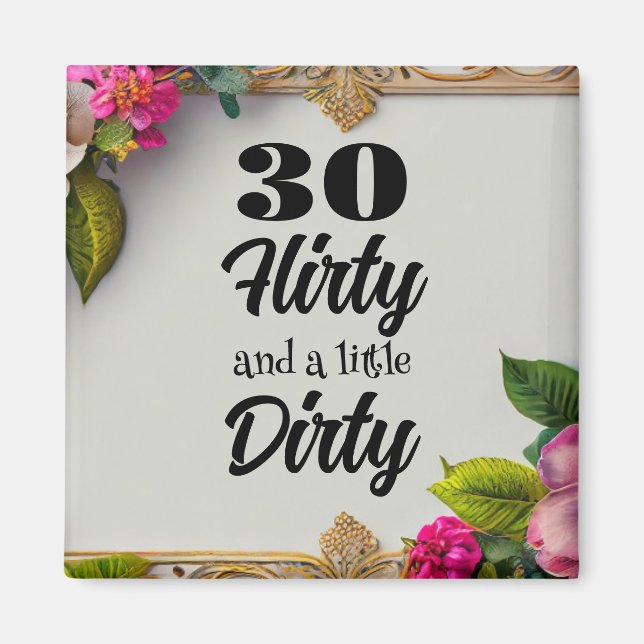 Imán 30 Flirty Magnet (Frente)