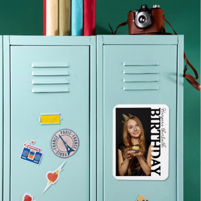 Imán 30th Birthday Photo college Party  (Subido por el creador)