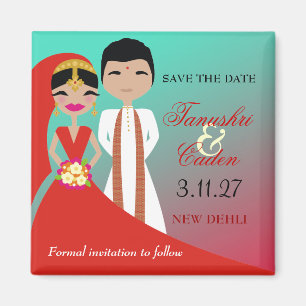 Imán 311- Novia india de la belleza con el sueño de