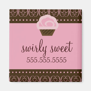 Imán 311 Swirly Brown rosado