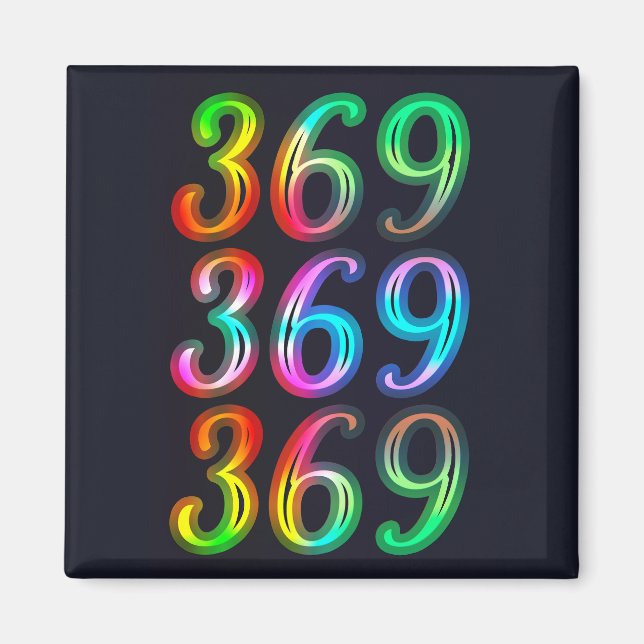 Imán 369 números (Frente)