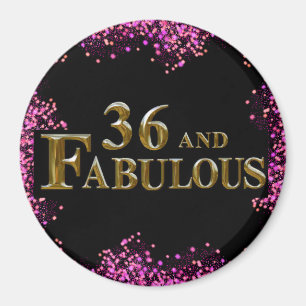 Imán 36 cumpleaños