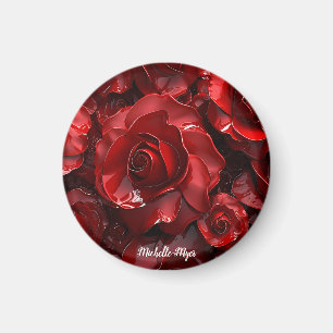 Imán 3.ª Rosas Rojas de San Valentín