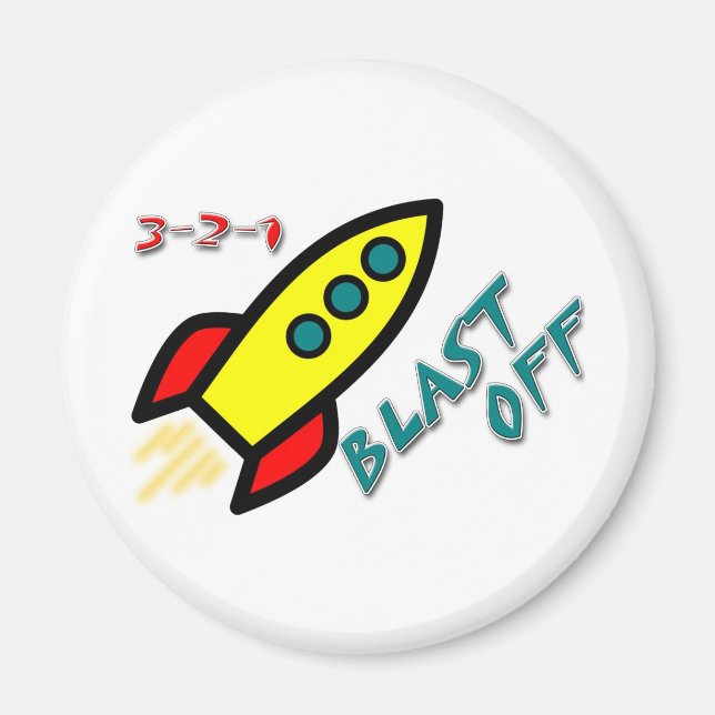 IMÁN 3-2-1 BLAST OFF (Frente)