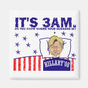 imán 3-AM-HILLARY
