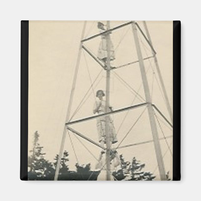 Imán 3 damas torre de escalada (Frente)