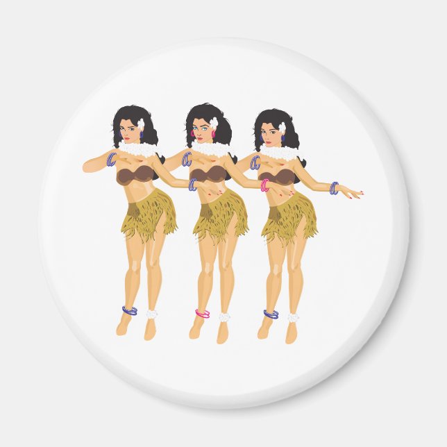 Imán 3 Hulas (Frente)