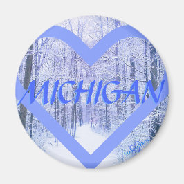 IMÁN 3 MICHIGAN WINTER PERIHEART MAGNET