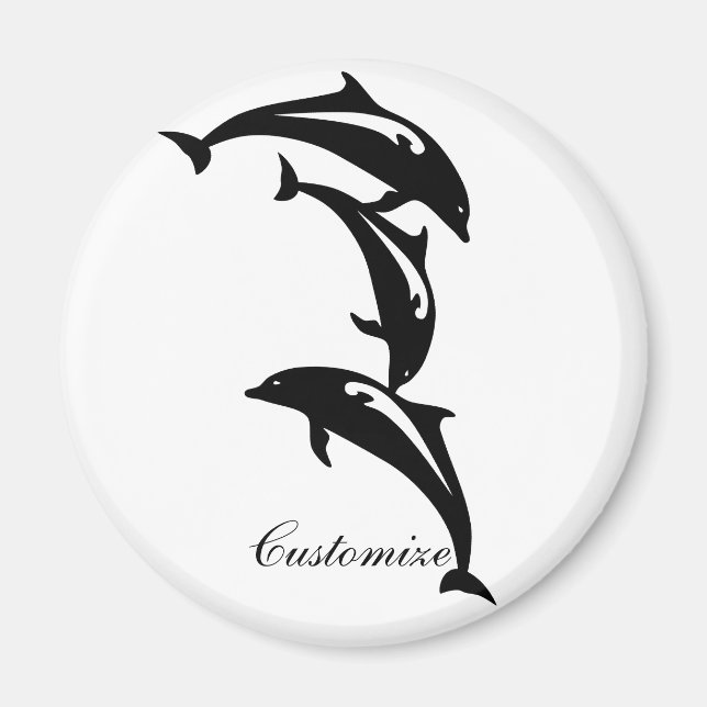 Imán 3 Propoises Saltos Thunder_Cove (Frente)