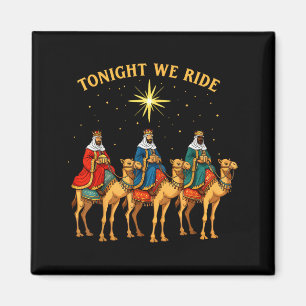 Imán 3 Reyes Magos esta noche cabalgamos navidad