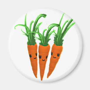 Imán 3 zanahorias