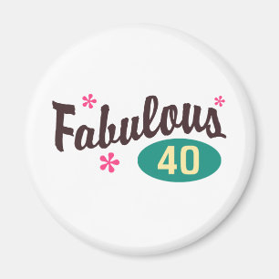 Imán 40.º cumpleaños