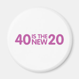 Imán 40.º cumpleaños