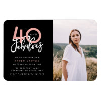 40 y fabulosas mamáes de invitación para foto de c