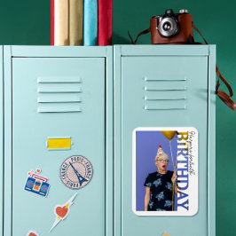 Imán 40th Birthday Photo college Party 