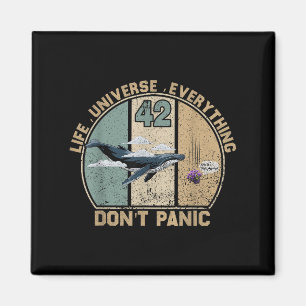 Imán 42 Respuesta a la vida el universo y todo No