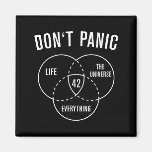 Imán 42 Respuesta a la vida universo y todo No Pa