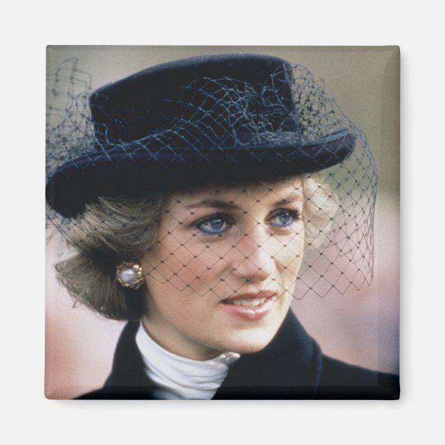 Imán 44 Princesa Diana Francia 1988 (Frente)